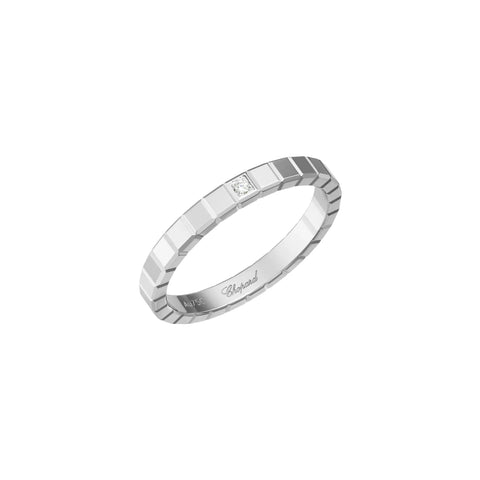 Chopard Ice Cube 18ct White Gold Diamond Medium Ring