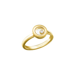 Chopard Happy Diamonds 18ct Yellow Gold 0.05ct Diamond Ring