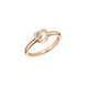 Chopard My Happy Hearts 18ct Rose Gold 0.05ct Diamond Ring