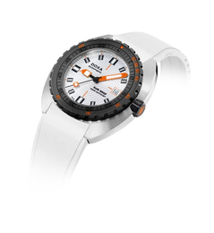 Doxa SUB 300 Beta Ceramic Steel Searambler Rubber White Watch product image