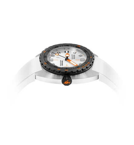 Doxa SUB 300 Beta Ceramic Steel Searambler Rubber White Watch product image
