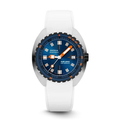 Doxa SUB 300 Beta Ceramic Steel Caribbean Rubber White Watch product image