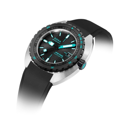 Doxa SUB 300 Beta Ceramic Steel Aquamarine Rubber Black Watch product image