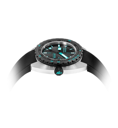 Doxa SUB 300 Beta Ceramic Steel Aquamarine Rubber Black Watch product image