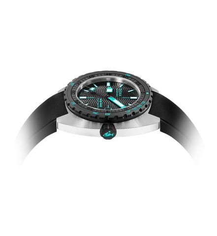 Doxa SUB 300 Beta Ceramic Steel Aquamarine Rubber Black Watch product image