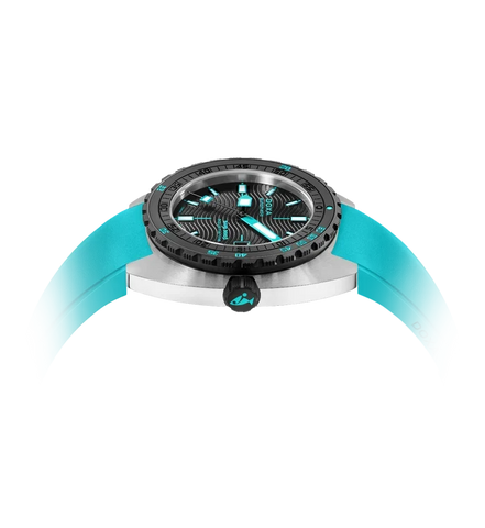 Doxa SUB 300 Beta Ceramic Steel Aquamarine Rubber Turquoise Watch product image