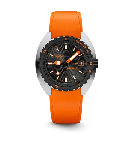 Doxa SUB 300 Beta Ceramic Steel Professional Rubber Orange Watch product image