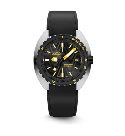 Doxa SUB 300 Beta Ceramic Steel Divingstar Rubber Black Watch product image