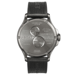 U-Boat Darkmoon Black SS Watch