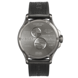 U-Boat Darkmoon 46.5mm Black SS Watch