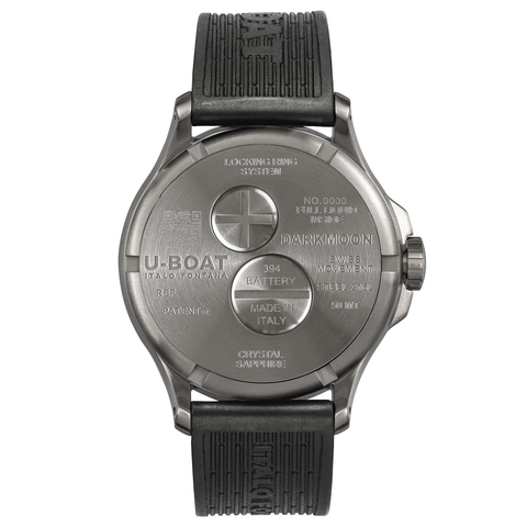U-Boat Darkmoon 46.5mm Black SS Watch