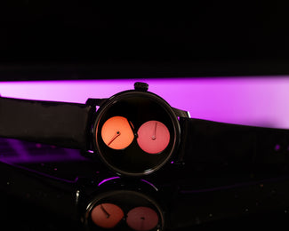 Louis Erard Le Regulateur x Sylvie Fleury Palette of Shadows Limited Edition Watch