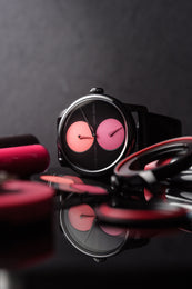 Louis Erard Le Regulateur x Sylvie Fleury Palette of Shadows Limited Edition Watch