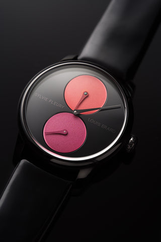 Louis Erard Le Regulateur x Sylvie Fleury Palette of Shadows Limited Edition Watch