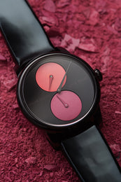 Louis Erard Le Regulateur x Sylvie Fleury Palette of Shadows Limited Edition Watch