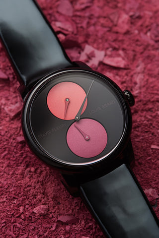 Louis Erard Le Regulateur x Sylvie Fleury Palette of Shadows Limited Edition Watch