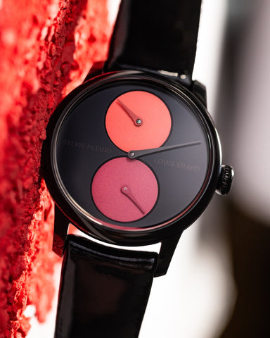 Louis Erard Le Regulateur x Sylvie Fleury Palette of Shadows Limited Edition Watch