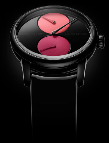 Louis Erard Le Regulateur x Sylvie Fleury Palette of Shadows Limited Edition Watch