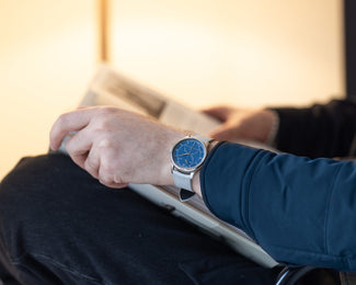 Louis Erard Le Regulateur Grave Bleu Watch