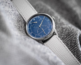Louis Erard Le Regulateur Grave Bleu Watch