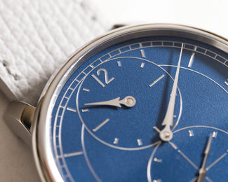 Louis Erard Le Regulateur Grave Bleu Watch
