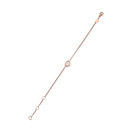 Chopard My Happy Hearts 18ct Rose Gold Mother of Pearl Bracelet