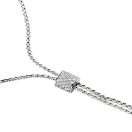 Fope 18ct White Gold 0.48ct Diamond Aria Necklace