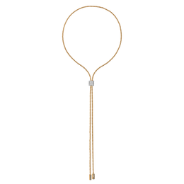 Fope 18ct Yellow Gold 0.48ct Diamond Aria Necklace