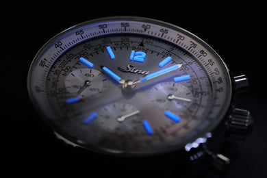 Sinn 903 St HB Navigation Light Blue Limited Edition Set Watch D