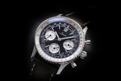 Sinn 903 St II Navigation Vintage Leather Watch