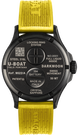 U-Boat Darkmoon 44 Black Yellow Curve PVD Watch D