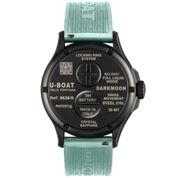 U-Boat Darkmoon BK Curve Aquamarine PVD