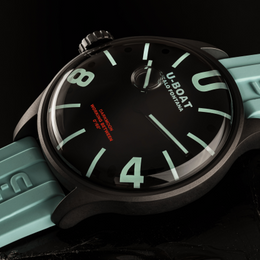 U-Boat Darkmoon BK Curve Aquamarine PVD