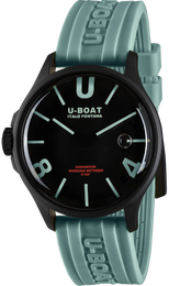 U-Boat Watch Darkmoon 44 Black Aquamarine Curve PVD 9526/A