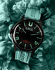 U-Boat Darkmoon BK Curve Aquamarine PVD Watch D