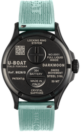 U-Boat Darkmoon BK Curve Aquamarine PVD Watch D