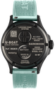 U-Boat Darkmoon BK Curve Aquamarine PVD Watch D