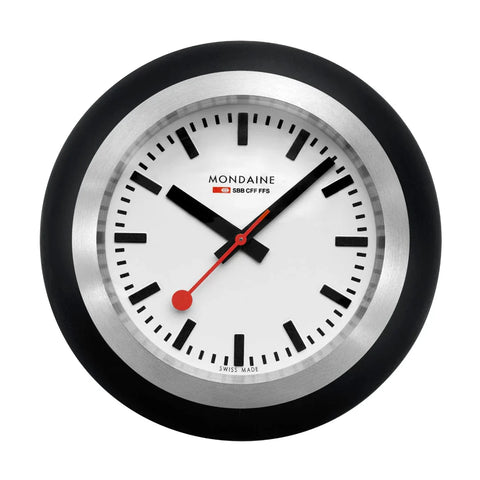 Mondaine Black Ball Table Clock