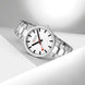 Mondaine Classic Silver Stainless Steel Watch