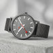 Mondaine Classic Grey Stainless Steel Watch