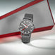 Mondaine Classic Grey Stainless Steel Watch