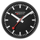 Mondaine Clock Wall Black Frame 25cm Watch