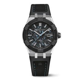 Maurice Lacroix Aikon-Ic Frozen Carbon Sky Blue Watch
