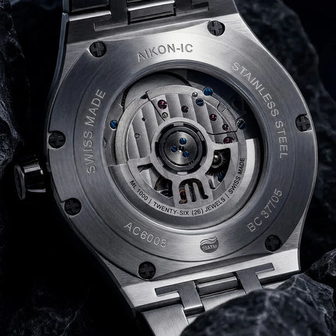 Maurice Lacroix Aikon-Ic Frozen Carbon Sky Blue Watch