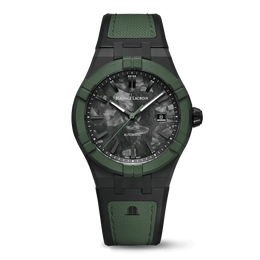 Maurice Lacroix Aikon-Ic Frozen Carbon Green Watch
