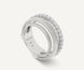 Marco Bicego Masai 18ct White Gold 4-Strand Coil 0.45ct Diamond Ring