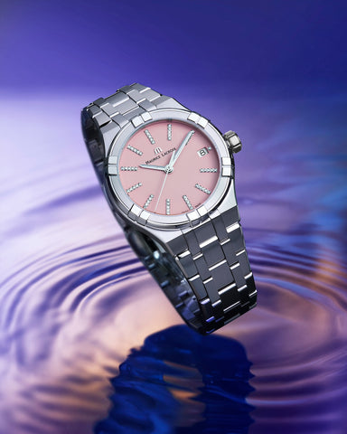 Maurice Lacroix Aikon Quartz 35mm Sunset Pink Watch