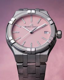 Maurice Lacroix Aikon Quartz 35mm Sunset Pink Watch