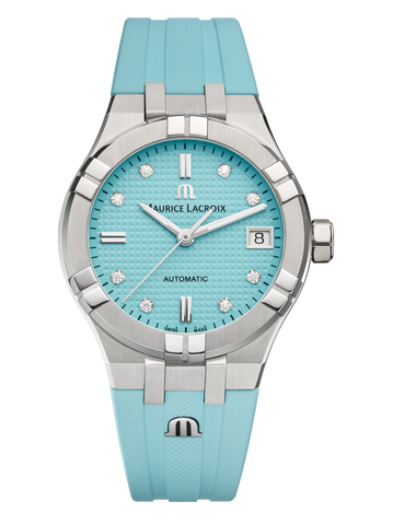 Maurice Lacroix Watch Aikon Turquoise 35mm Limited Edition AI6006-SS00F-451-C