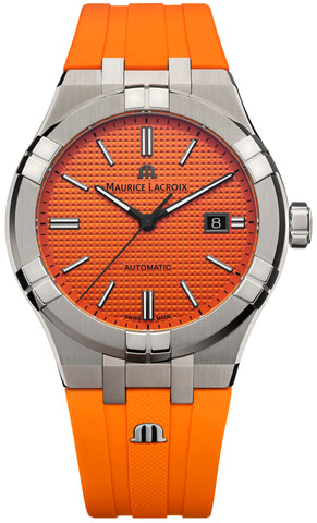 Maurice Lacroix Watch Aikon Orange 42mm Limited Edition AI6008-SS00F-530-E